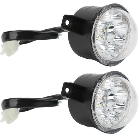 Phare avant 12 V à 14 LED avec boucle à 3 fils pour quad 50 cc, 70 cc, 90 cc, 110 cc et 125 cc (1/5)