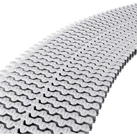 Suinga – Grille modulaire pour piscine – Hauteur 35 mm – Largeur 245 mm – Polypropylène avec stabilisateurs UV – Installation facile sans outils