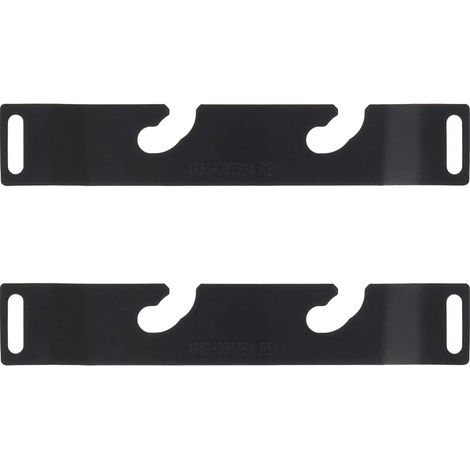 Lot De 2 Supports Muraux Compatibles Avec Samsung Ah61-03768A Ah61-02952A Hw-E450 Hw-D351 Ah61-03768A Ah61-02952A Accessoires De Support Métallique Hw-E450 (Noir) (1/5)