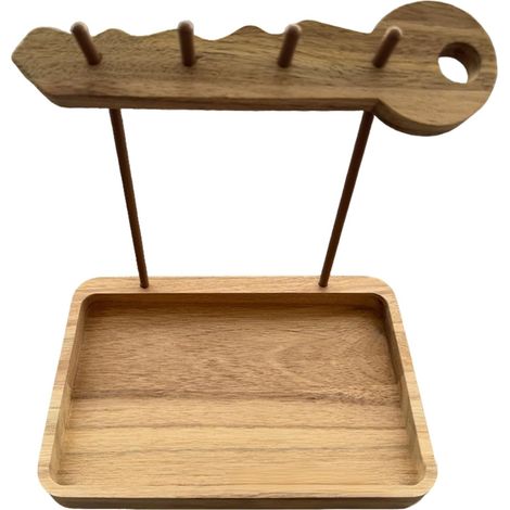 clés en bois porte clés de table Porte clés rustique avec