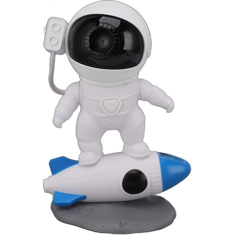 Sternenprojektor mit Galaxien-Nachtlicht, USB Typ C, 360°-Drehung, magnetischem Kopf, RGB-Astronautenlichtprojektor für Schlafzimmer und Partys (1/5)
