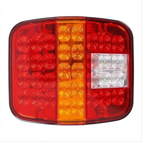 Feu arrière de freinage, stop et clignotant pour camion/remorque 12V/24V (1/5)