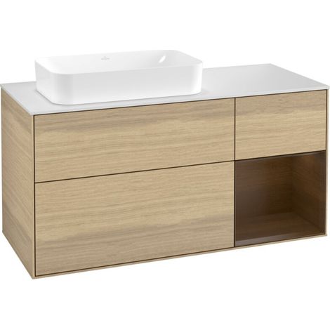 Villeroy & Boch F281GNPC meuble sous-lavabo Finion F28