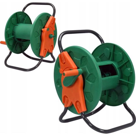Supporto per tubo da giardino, avvolgitubo da 60 m, supporto per treppiede (1/5)
