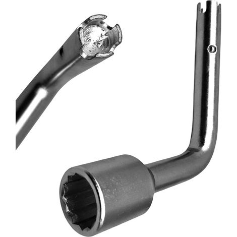 Clé À Douille - Outils Manuels Portables En Robuste,clé à douille pour pompe de toit automobile,Pour Camions Véhicules Berlines Pick-Ups Fourgons SUV Maison Atelier Garage (1/5)