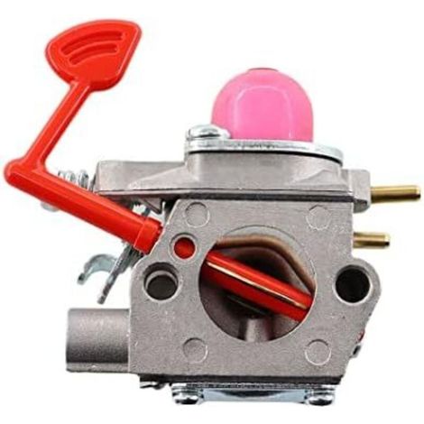 Carburatore con filtro dell'aria, cacciavite e candela per Walbro WT-875 Poulan BVM200C BVM200VS P200C GBV325 P325 Craftsman 545081855 358794650 (1/4)