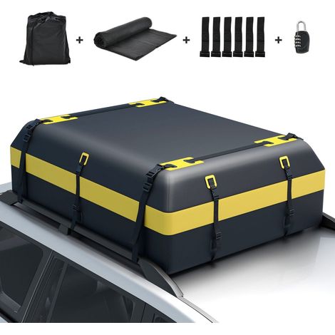 600L Large Car Roof Top Rack Luggage Carrier Bag Storage Bag Travel Waterproof (1/5)
