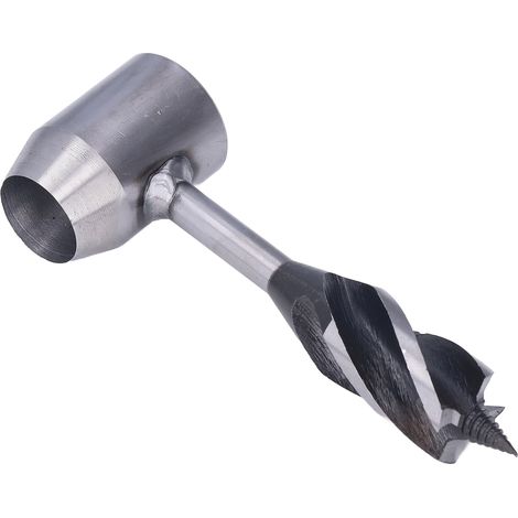 25-mm-Handbohrer aus Kohlenstoffstahl, Holzbohrer für Bushcraft und Survival, Outdoor-Holzbearbeitungswerkzeug, robustes Handbohrset. (1/5)