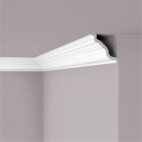 NMC TL-box NOMASTYL Noel Marquet 1 carton 18 pièces Corniche design intemporel classique blanc 36 m (1/5)