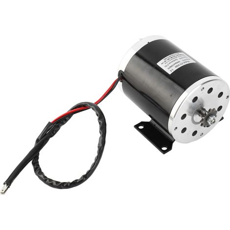 Motor de Brosse électrique 500 W DC 24 V con soporte Motor Motor de Brosse électrique Motor eléctrico para bricolaje Scooter eléctrico Vélo électrique Gokart (1/5)