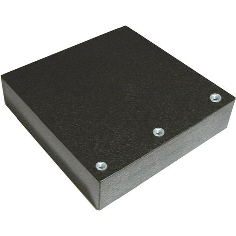 Messtisch aus Granit mit Gewinde Aufnahme DIN 876/0 150x150x40 mm