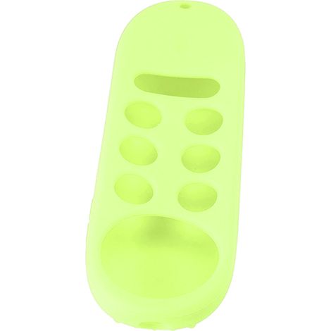 Schutzhülle aus Silikon für die Chromecast-Fernbedienung mit Google TV, fluoreszierend grün. (1/5)