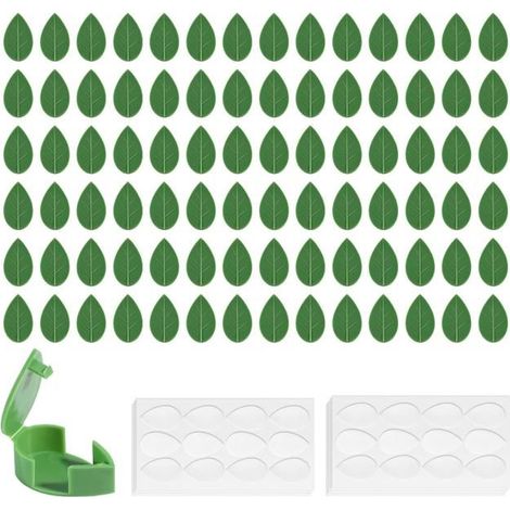 30 attaches pour plantes grimpantes, clips de support auto-adhésifs pour fixation murale, lot de 30 pièces. (1/5)
