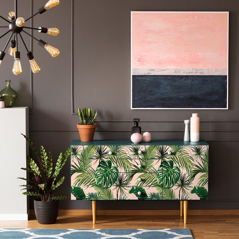 Sticker meuble tropical chonticha 60 x 90 cm (1/5)