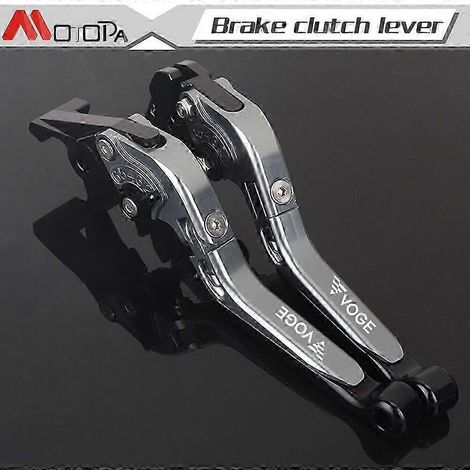 Accessoires pour moto Voge 300ac : leviers de frein et d'embrayage pliables et extensibles pour Loncin Voge 300ac 300 Ac ( J ) (1/5)