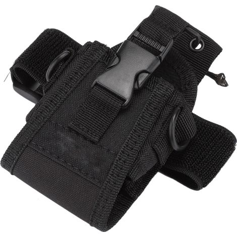 Sacoche de transport en nylon pour talkie-walkie Baofeng UV 5R, UV 5RA, UV 82 et UV B5.-AquaForge (1/5)