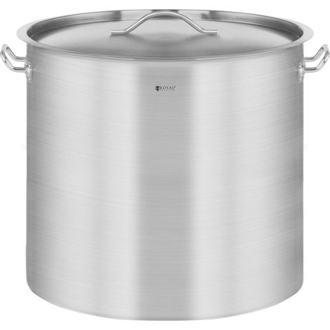 Pentola Gastronorm con coperchio, acciaio inox, per piano cottura a induzione, 50 L (1/5)