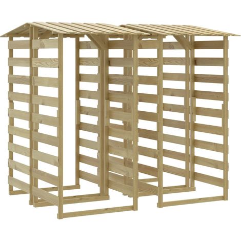 Maison Exclusive - Pergole con Tetto 4 pz 100x90x200 cm Legno di Pino Impregnato