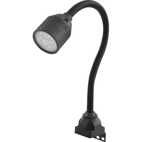 Work Desk Light, Machine Work Light, LED Flexible Gooseneck Light 700 Lumens IP65 Water and Dust Resistant 110-220 Volt Universal Fixed Base Work Light for Machine Tool and Lathe Industrial Lighting (1/5)