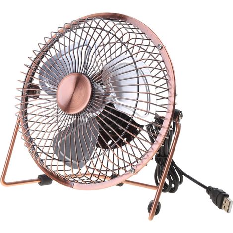 Petit ventilateur de bureau USB 4/6 pouces silencieux (1/5)