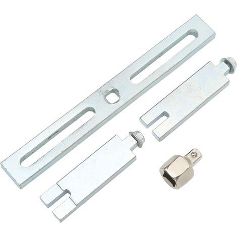 Fuel pump cover wrench, adjustable universal metal tool for removing the fuel tank cover (1/5)