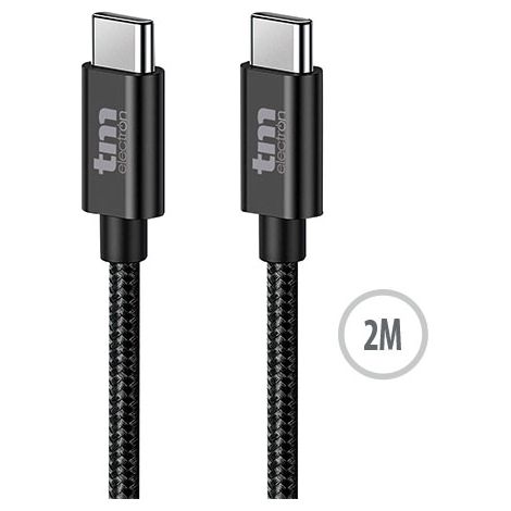 CONEXIÓN USB C A USB C 3.0A NYLON 2.0M