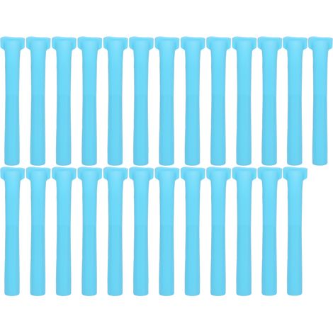 25 pièces / Sac Embouts d'Aspiration Dentaire Forts Éjecteur de Salive Embouts de Soins Bucco-Dentaires 16mm (1/5)