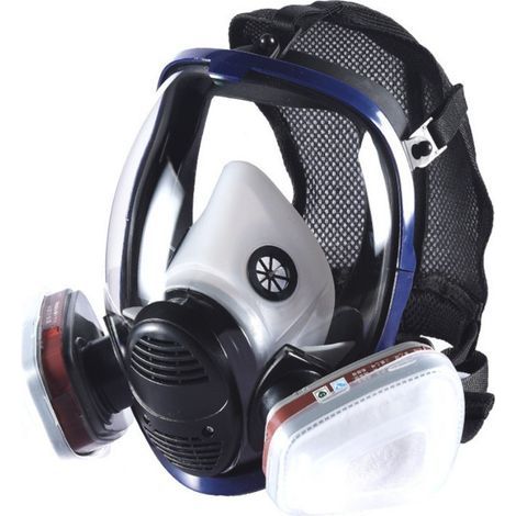 Masques respiratoires complets, peintures, produits chimiques et autres protections professionnelles- (1/5)