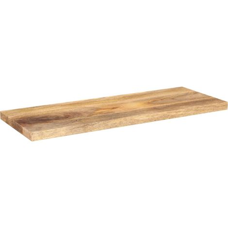 Dessus de table Dessus de bureau Plateau de table 90x20x3,8 cm rectangulaire bois massif manguier (1/5)
