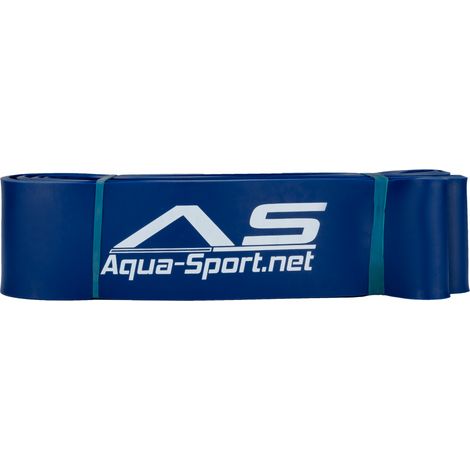 Aqua-Sport Powerstrech Superband Widerstandsband, blau, 2080 x 4,5 x 64 mm, Widerstand 29-80 kg AS2080
