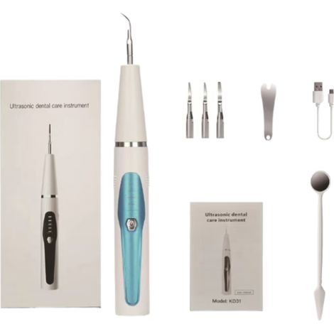 2-in-1-Instrument zur Zahnsteinentfernung und Zahnaufhellung