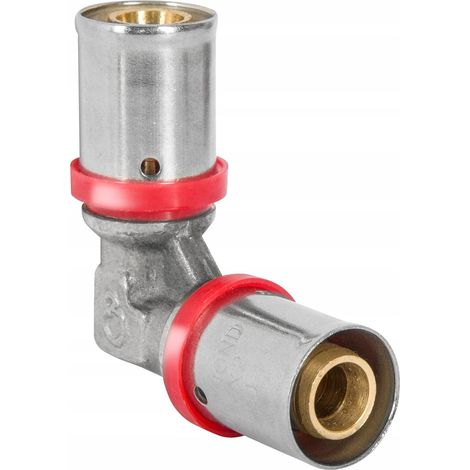 CODO PEX 25x20 CORTE A PRESIÓN (1/4)