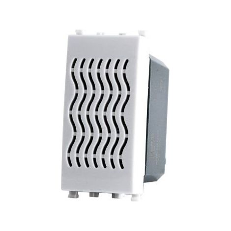 Mapam GEM Ronzatore 6A - 220V T2 compatibile Vimar Plana bianco - 628B