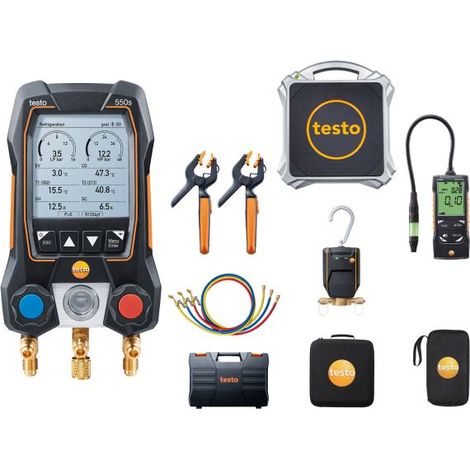 Wärmepumpen Einsteiger-Set testo 550s (1/2)