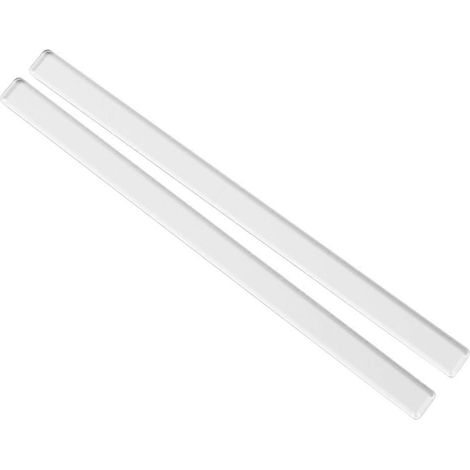 Set aus 2 Acryl-Keksausrollwerkzeugen, Balancelineal für Fondant und Zuckerguss, Keksdickenmesser, Keksglätter, Gebäck (1/5)
