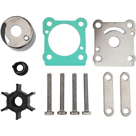 6G1-W0078-A1 Water Pump Impeller Repair Kit for Outboards 6 8 & Mercury Mariner 6C 6D 8C 11656M 116 (1/5)