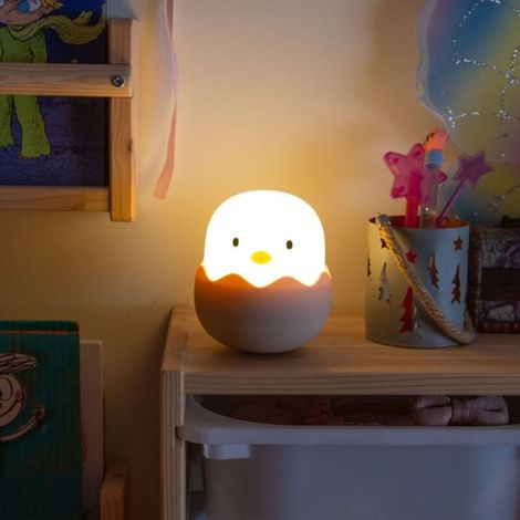 Lampe de chevet LED mignonne idéale pour les tables veilleuse rechargeable (1/5)