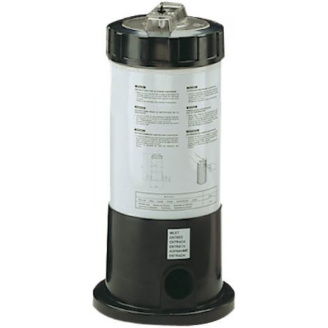 Filtro Cartucho Cilíndrico 5000L/h  Conexión Universal 1 1/2"  Depuradora Piscina y Spa  Filtro Alta Finura