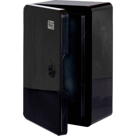 Coffret d'installation 130 x 200 x 300 mm – Plastique ABS noir – Indice de protection IP65 – Pour espaces extérieurs – (1/5)