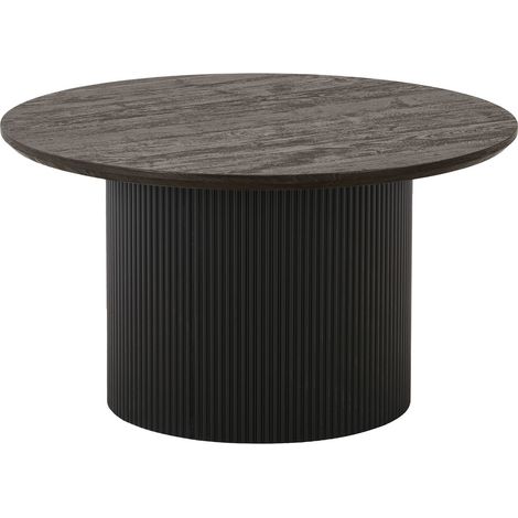 Tavolino da caffè Boavista rotondo marrone scuro ø80x45 cm