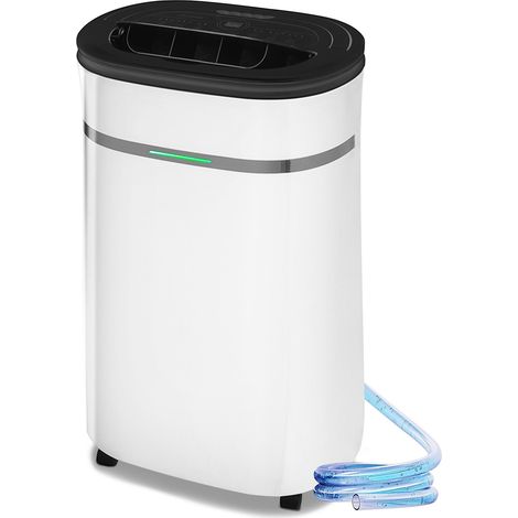 Déshumidificateur d'air 20L/jour Déshumidificateur de Chambre Ultra-silencieux Contrôle Mode AUTO Indicateur humidité Minuterie 24H (1/5)