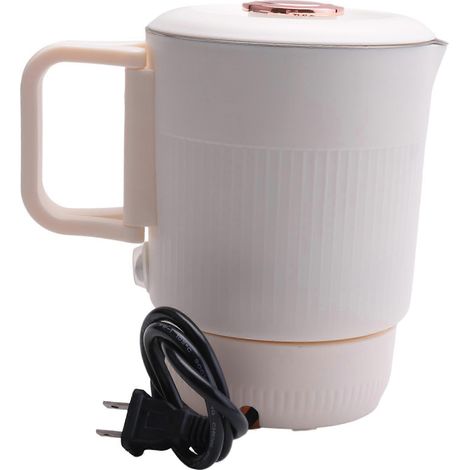 3-in-1 Multifunktions-Reiskocher, Mini-Wasserkocher zum Zusammenklappen für unterwegs, zusammenklappbarer elektrischer Topf (US-Stecker). (1/5)
