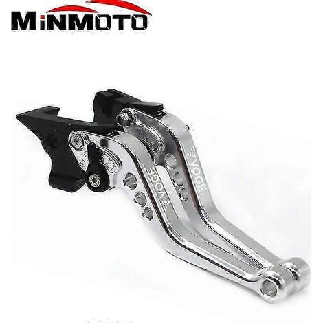 Leviers de frein et d'embrayage réglables CNC, compatibles avec la moto Loncin Voge 300ds 300 Ds Short. (1/5)