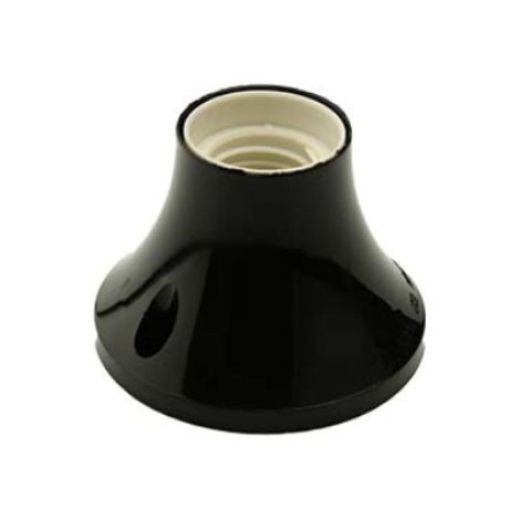 Puntoluce fai materiale termoplastico attacco e27 nero - 0080/n