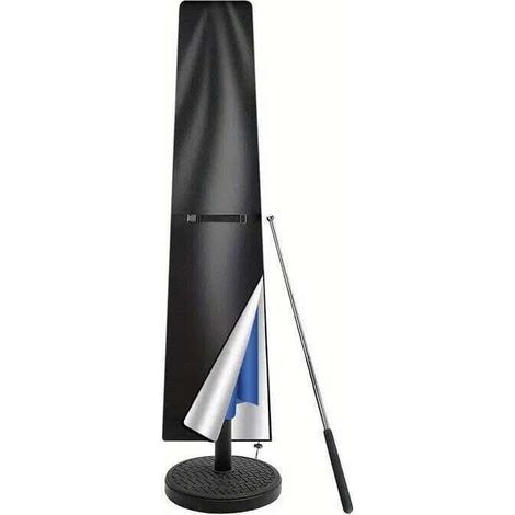 Housse Parasol Droit Imperméable Housse de Protection pour Parasol de 2m à 3m, Résistant au Vent, Anti-UV Tissu Oxford 420D Bache Parasols avec Tige (190x30/50cm) - Noir (1/4)