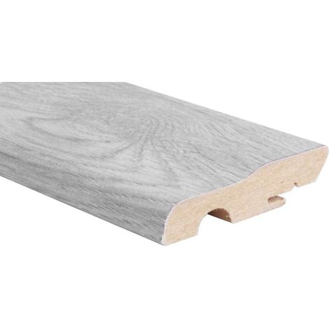 Battiscopa Mdf 80X10X2400 Rovere Grigio - Kimono