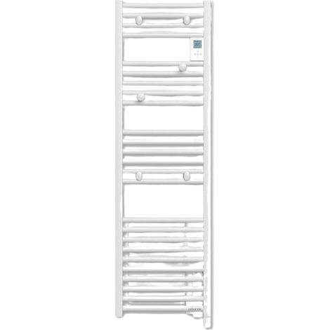Atlantic – Sèche-serviette électrique soufflant connecté 1500W blanc brillant étroit – Commande digitale Wi-Fi – Fonction Boost – 851265
