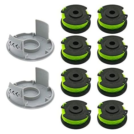 Bobine Fil Débroussailleuse - 8 Pièces - Nylon 2mm - Compatible Ryobi 36V - RLT36B33 RY36LT33A (1/5)