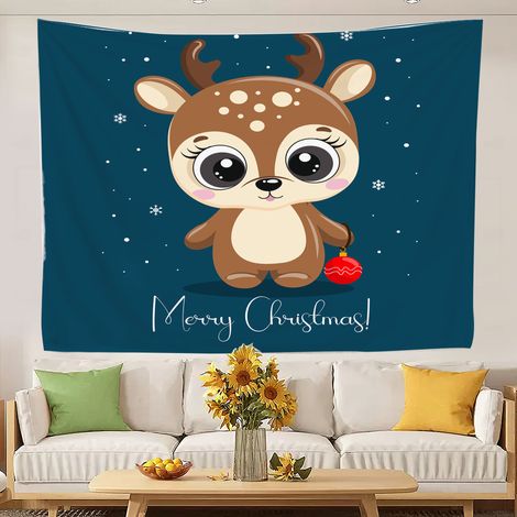 tapisserie murale humoristique, tapisseries rétro pour chambre, nappes, couvre-lits de plage, rideaux 200x150cm (1/5)