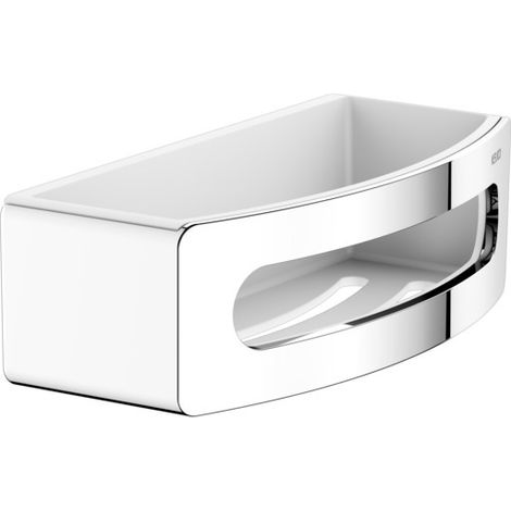 Keuco Elegance - Estante, longitud 24 cm, blanco/cromo 11658010000